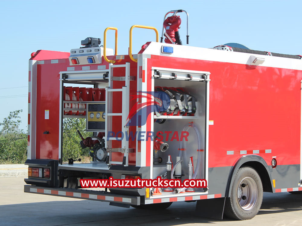 Isuzu fire truck