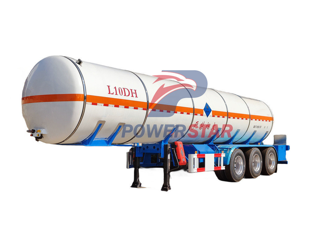 Latest LPG Gas Transport Trailer