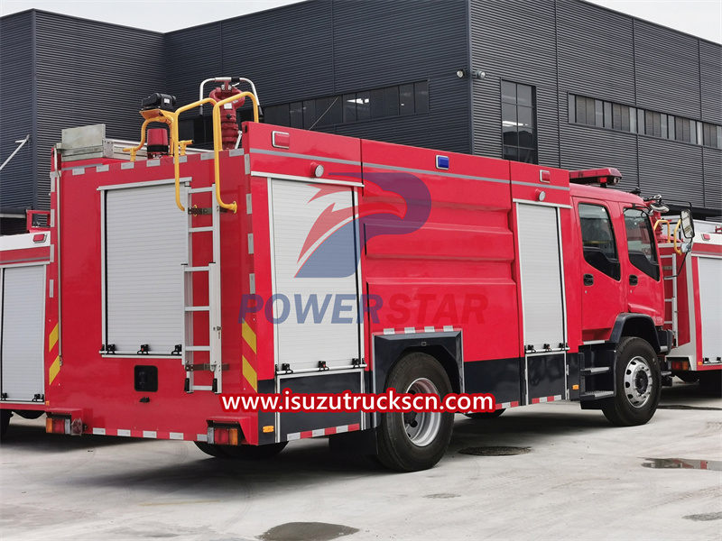 isuzu FVR fire truck