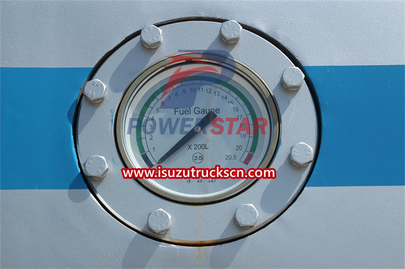 Isuzu fuel bowser level gauge