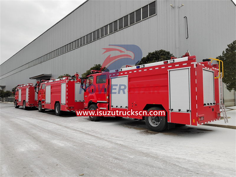 Isuzu rescue fire engine