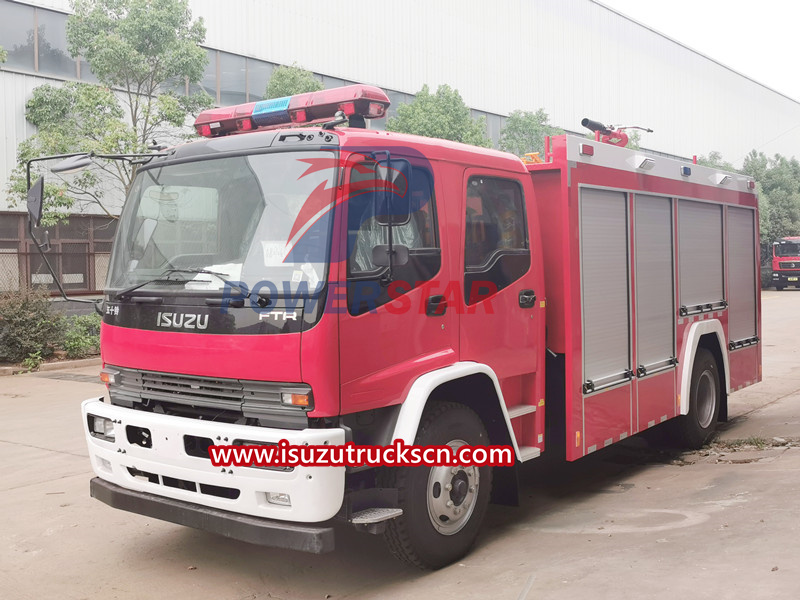 isuzu FTR fire truck