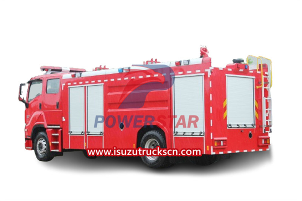 isuzu fire truck