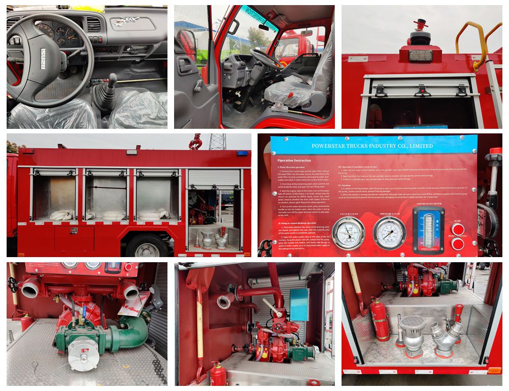 isuzu fire truck equipment