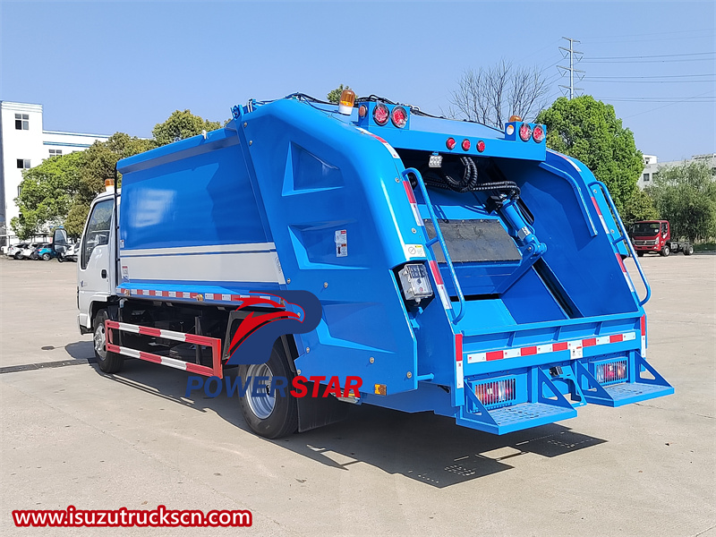 isuzu NKR trash collector truck