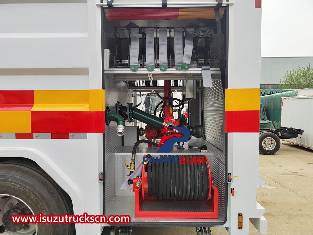 Isuzu fire tender