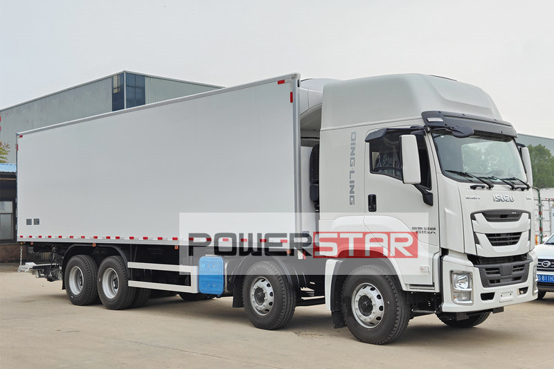 Isuzu refrigerated truck