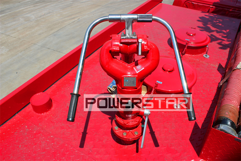 ISUZU NKR water & nitrogen gas fire truck