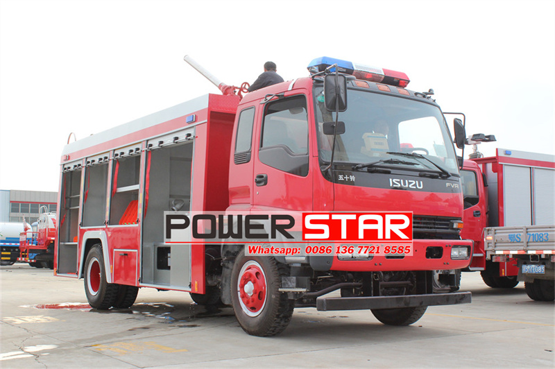 ISUZU FVR fire fighting truck