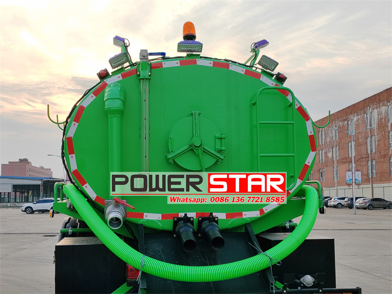 Isuzu FVR 8CBM sewage suction truck