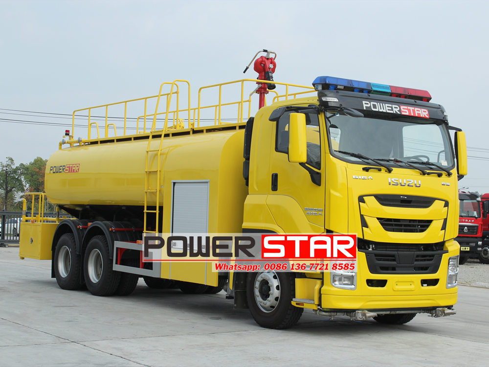 Isuzu fire rescue truck