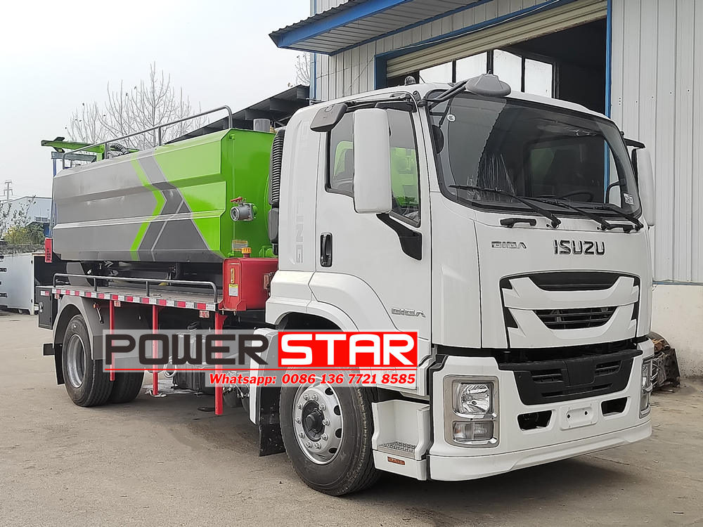 Isuzu GIGA sewage cleaning truck
