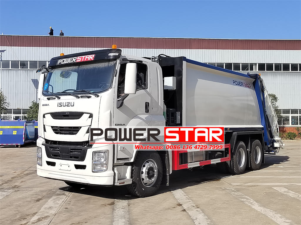 ISUZU GIGA 20CBM rear load garbage truck