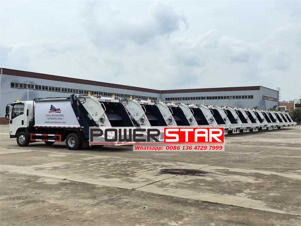 ISUZU refuse compactors price