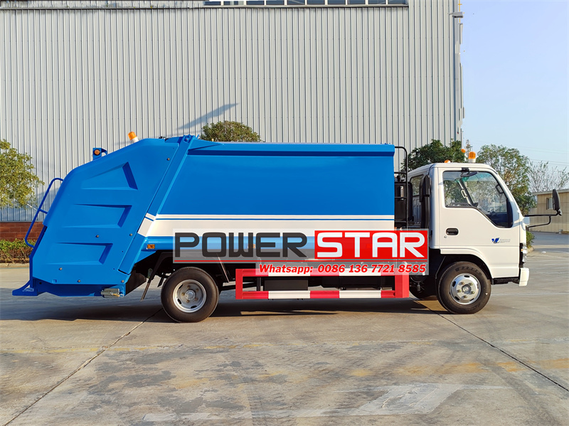 ISUZU NKR 8CBM garbage compactor truck