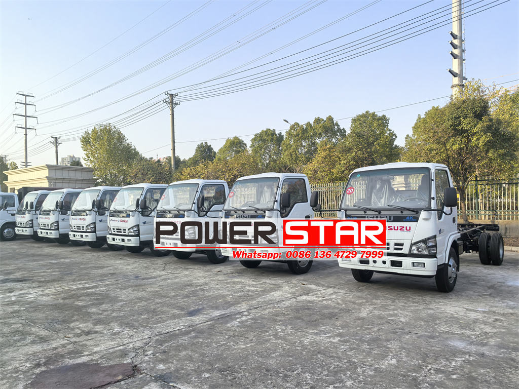 ISUZU waste compactor trucks for sale