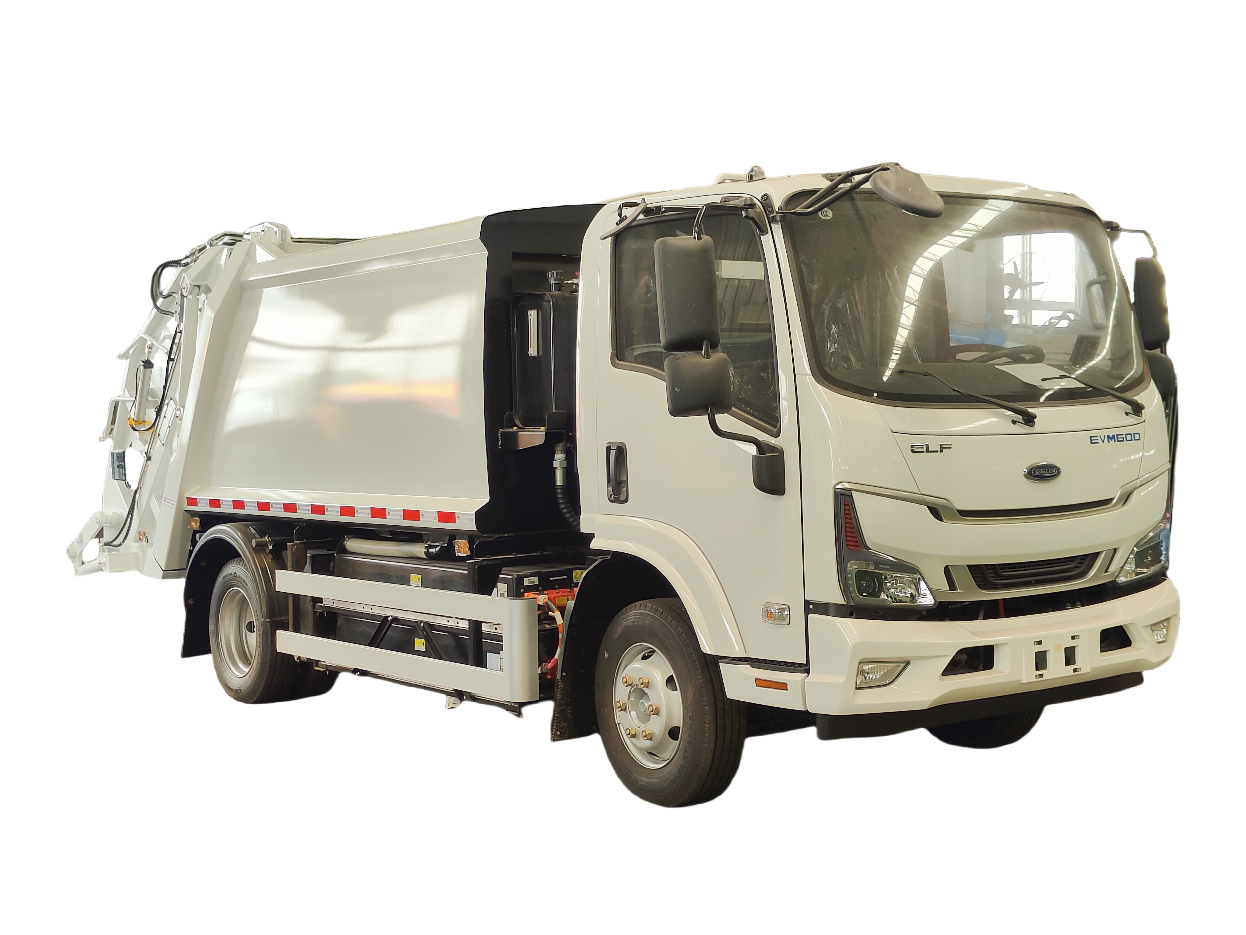 Isuzu electric rear loader garbage truck