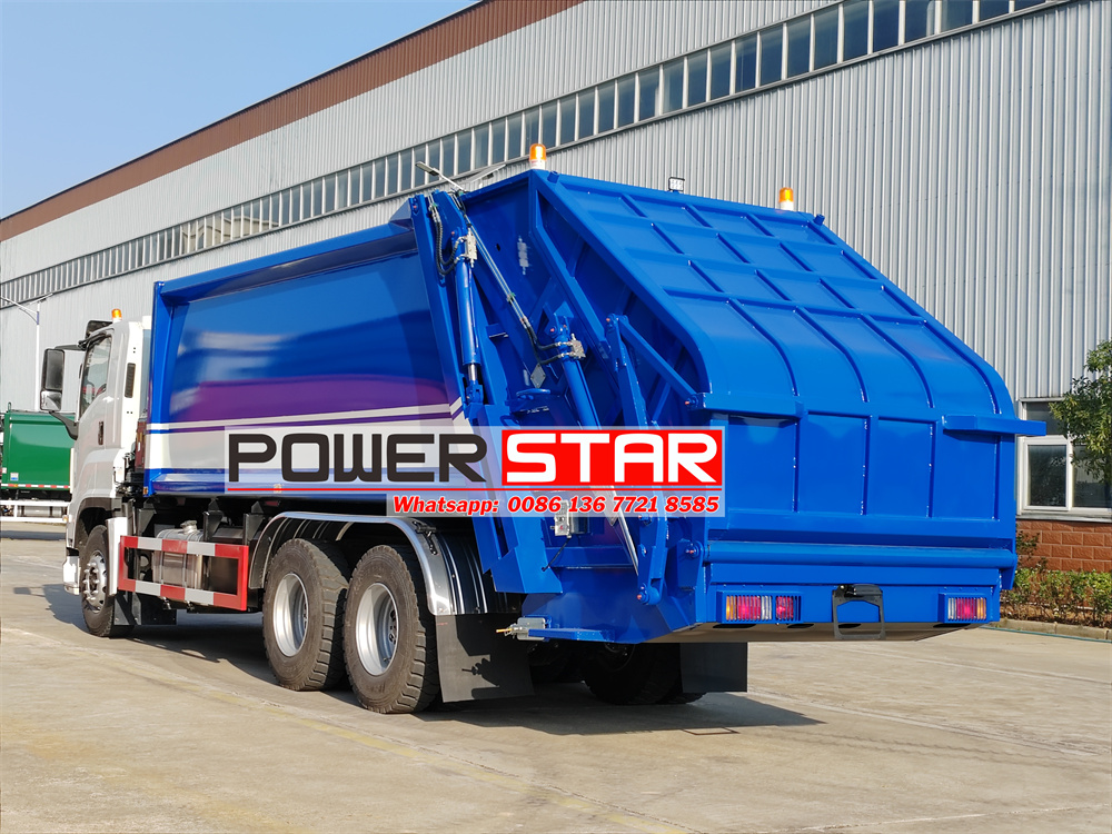 Large floor bucket fully sealed flip mechanism