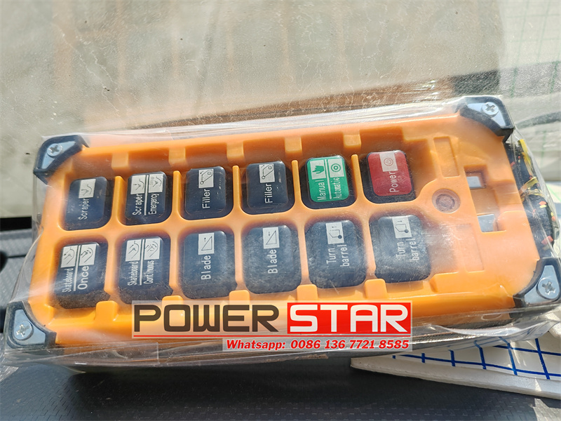 Isuzu rear loader compactor truck remote control box