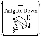 Tailgate Down