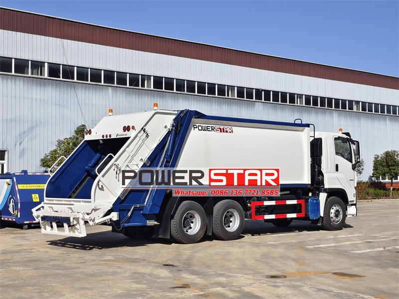 ISUZU GIGA rear loader truck
