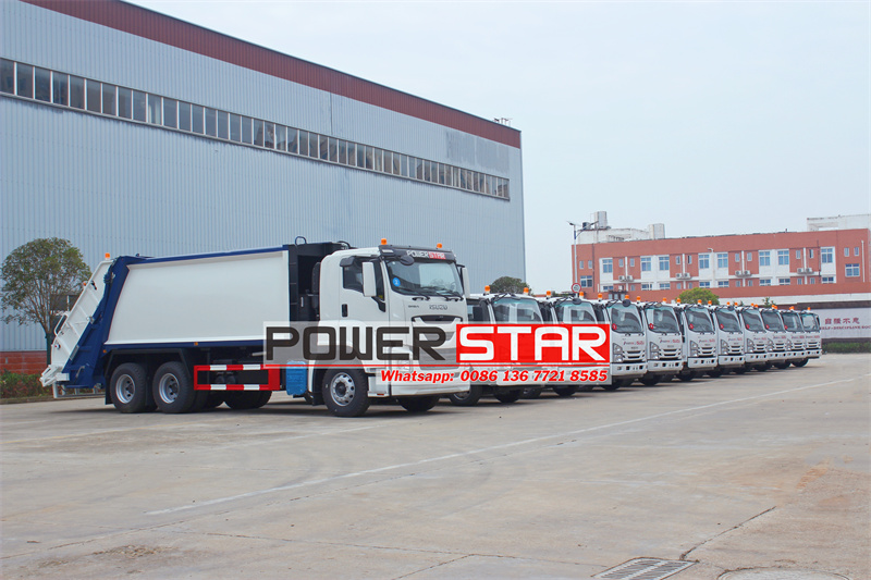 ISUZU GIGA rear loader truck