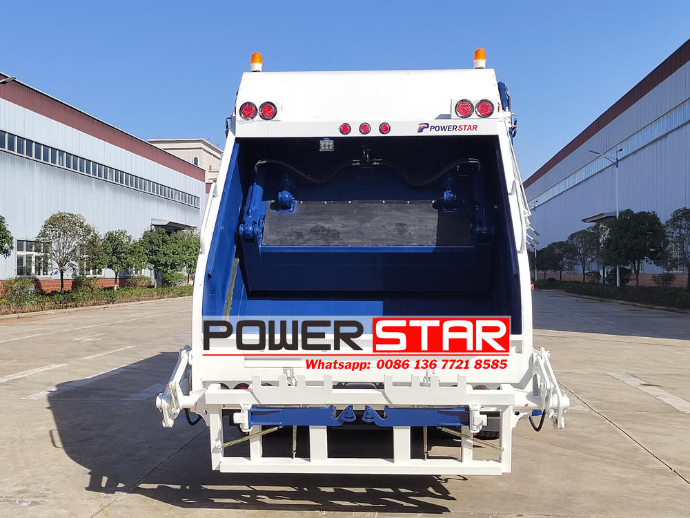 Isuzu waste collector truck