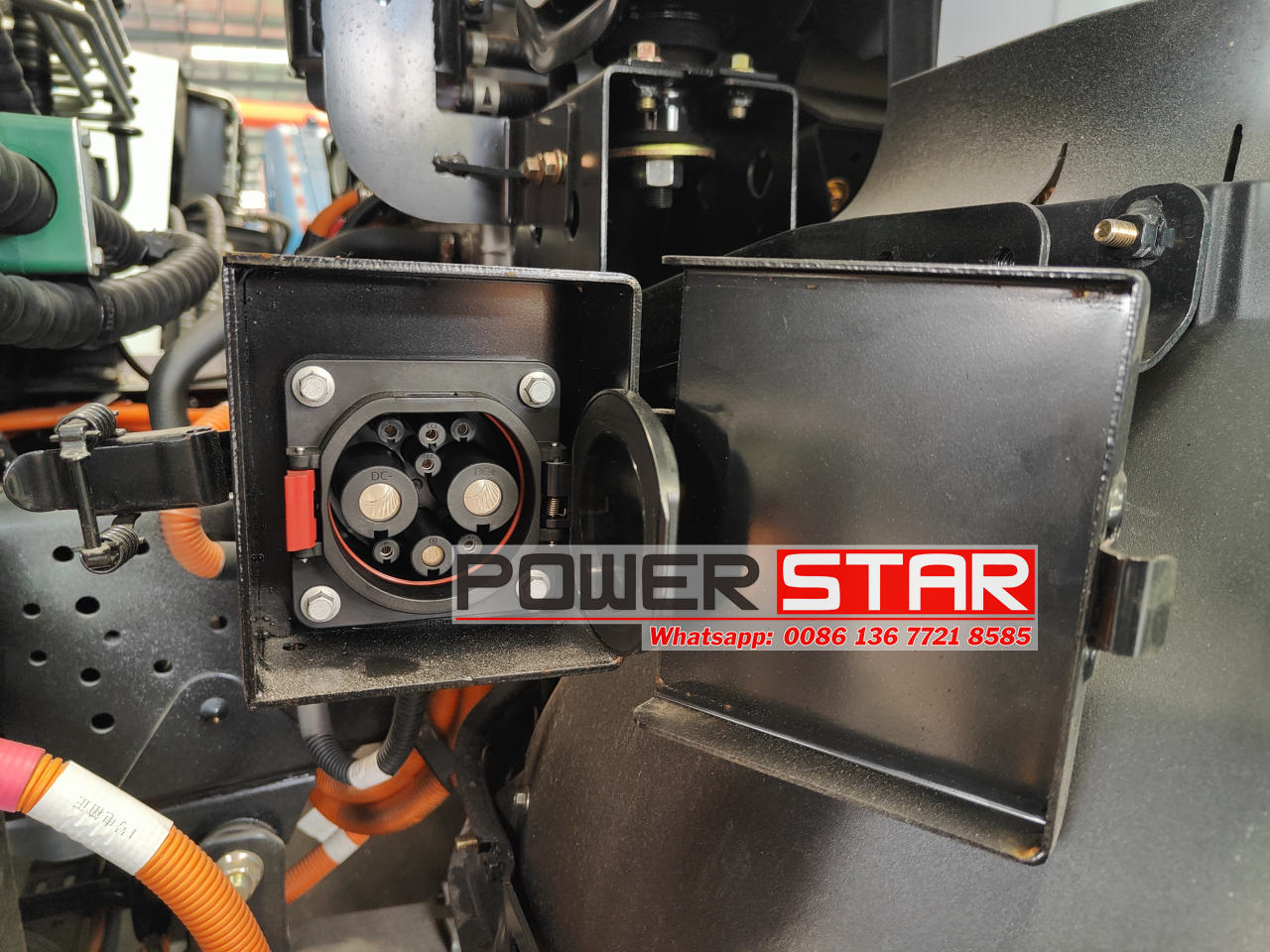 Isuzu Electric refuse compactor garbage truck 