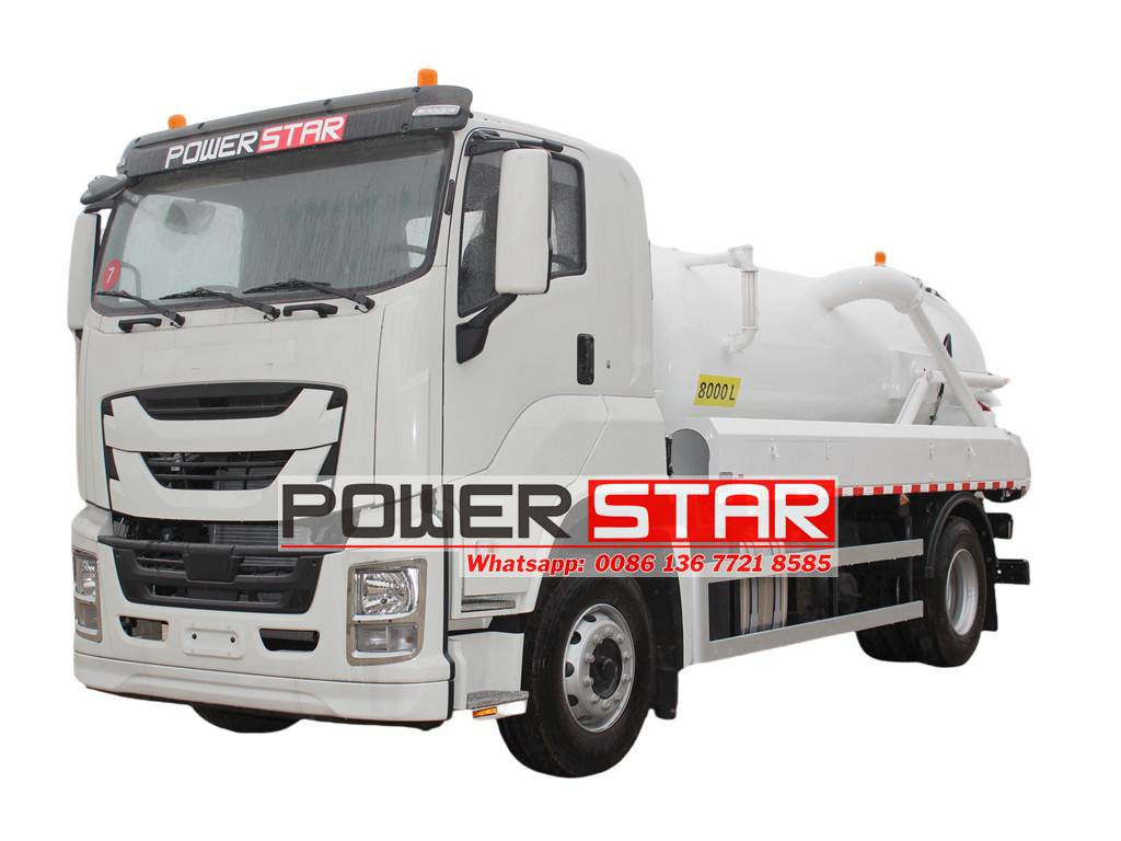 Isuzu GIGA truck mounted with PM80A pump