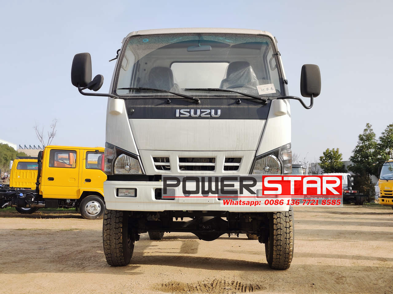 Philippines Isuzu 4 wheeler vacuum suction truck factory supplier