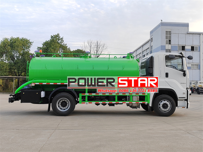 Isuzu GIGA 10cbm vacuum suction truck