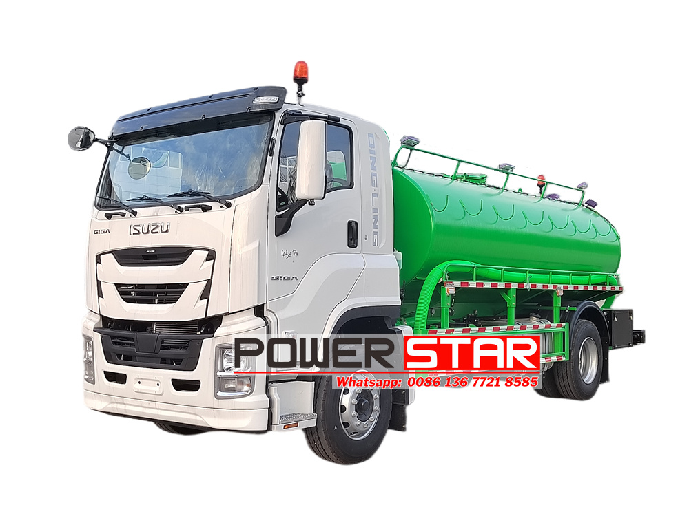 Isuzu FVR 10CBM sewage suction truck