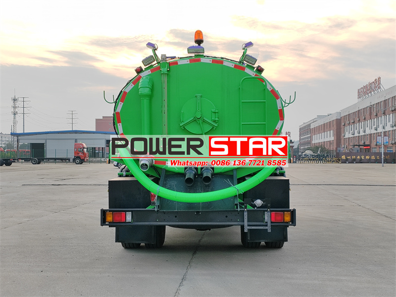 Isuzu FVR 10CBM sewer tanker truck