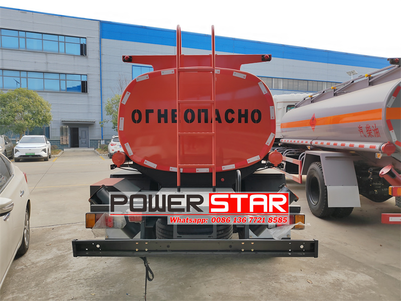 Isuzu NPR 6x4 10cbm fuel pump bowser