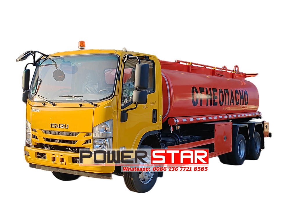 Isuzu 700P 10000 liters diesel oil transporter truck