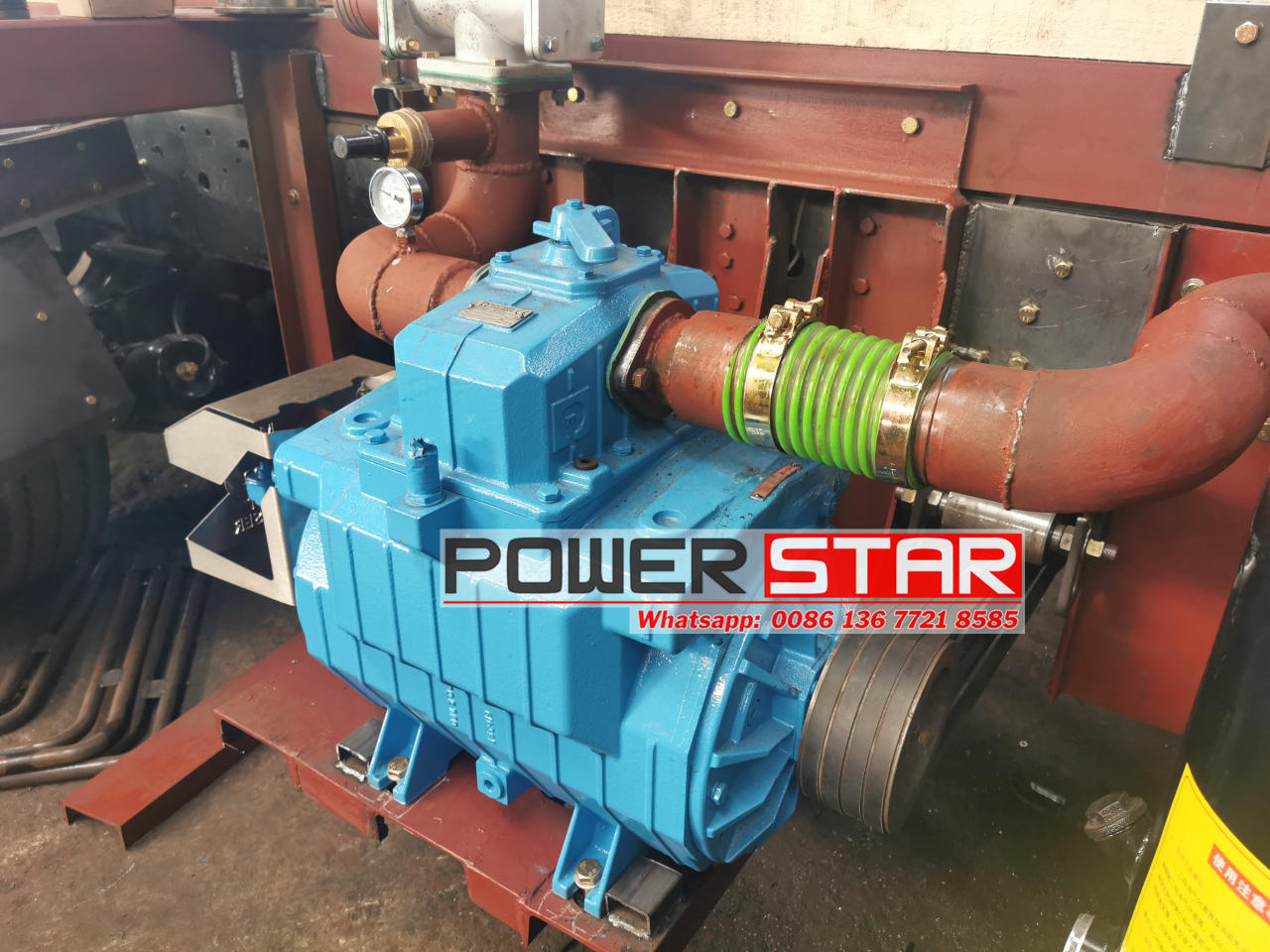 Isuzu giga Bobtail Vacuum Trucks with MORO PM110W vacuum pump