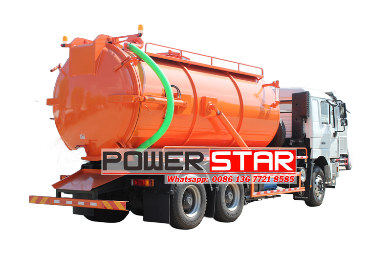 Single Engine Combination Machine  Vacuum Truck