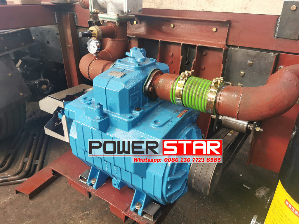 ISUZU sewage truck with MORO pump