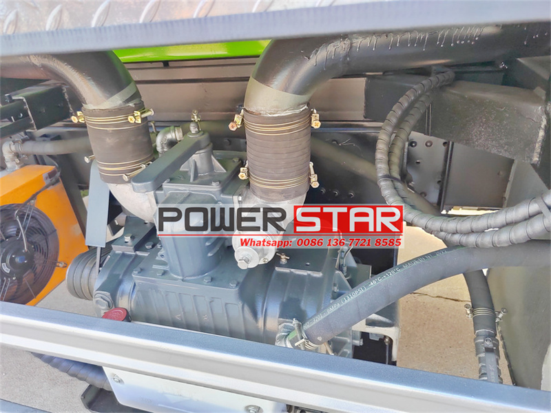 Isuzu sewage pump truck
