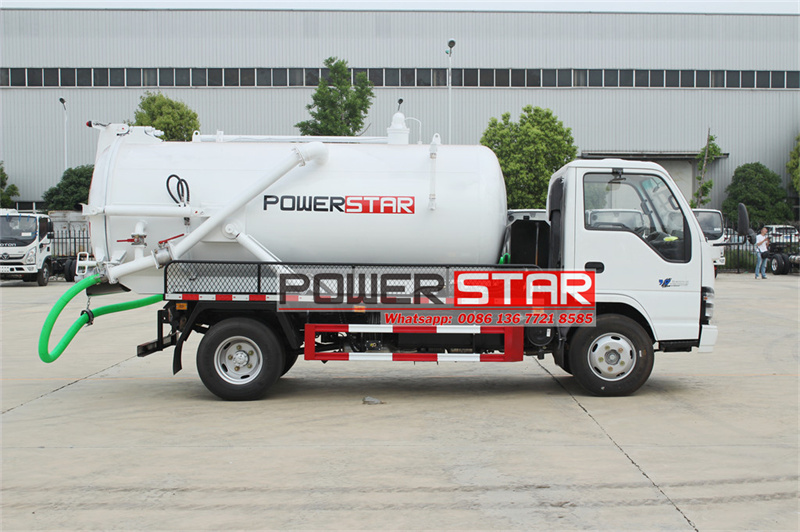  Isuzu sewage tank truck