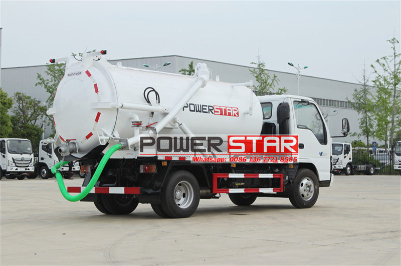  Isuzu sewage tank truck