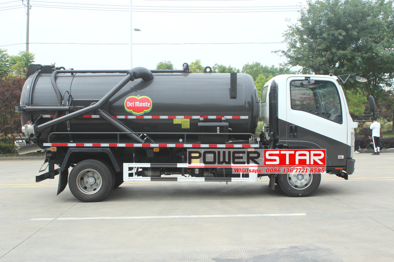 Isuzu NPR Series Sewerage Cleaning Truck MORO PM80A