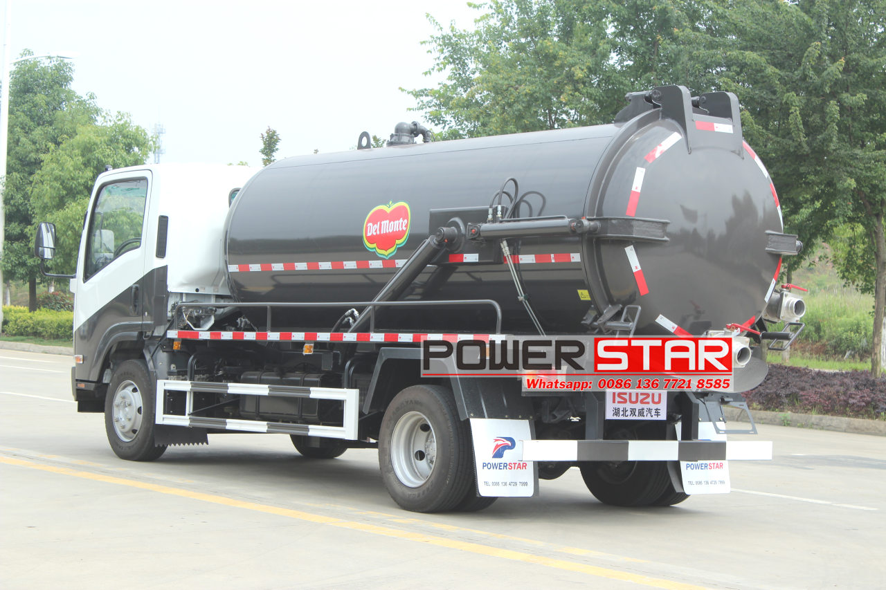 Isuzu NPR Series Sewerage Cleaning Truck MORO PM80A