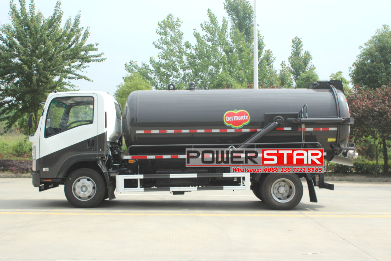 Isuzu NPR Series Sewerage Cleaning Truck MORO PM80A