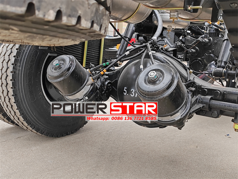 Isuzu 4X4 crew cabin fire fighting truck chassis