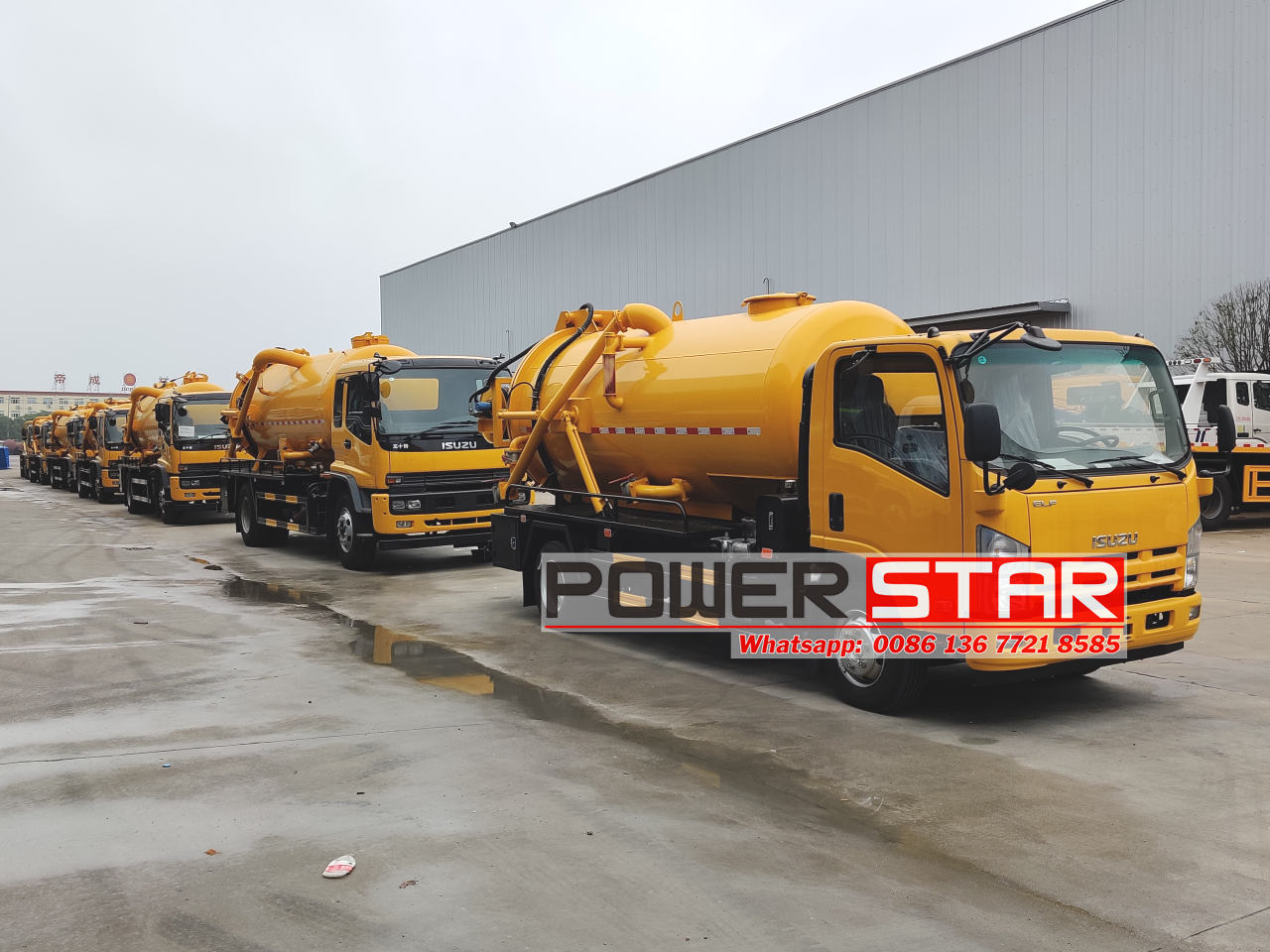 Philippines ISUZU Moro PM80A Vacuum Waste Pump Trucks