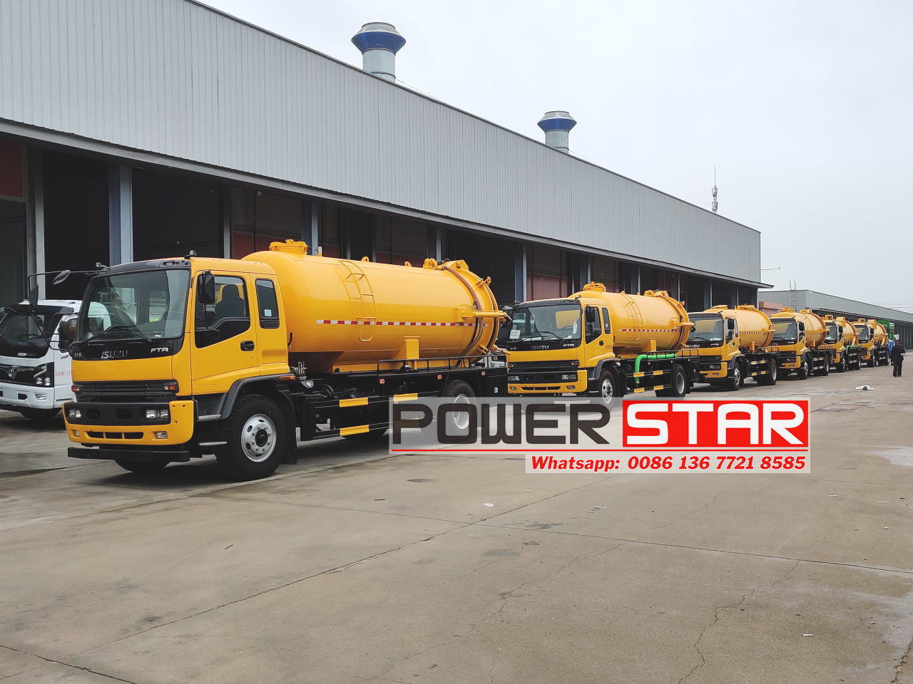 Philippines ISUZU Moro PM80A Vacuum Waste Pump Trucks