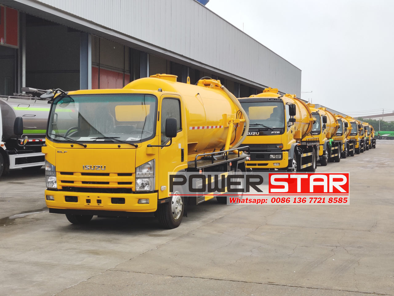 Philippines ISUZU Moro PM80A Vacuum Waste Pump Trucks