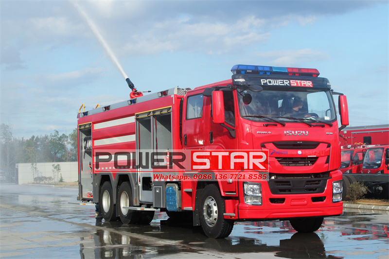 ISUZU GIGA fire water truck