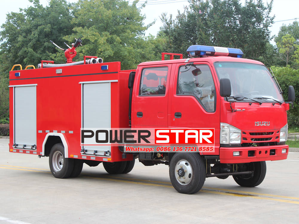 Isuzu fire engine